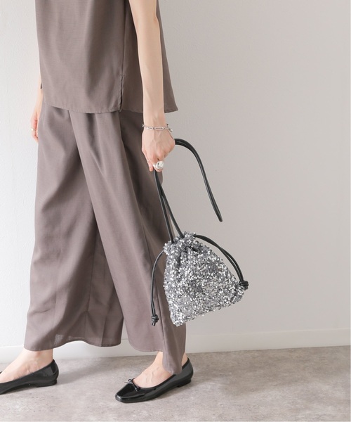 B.C STOCK（ベーセーストック）の「《追加》スパンコール巾着（ショルダーバッグ・レディース・ブラック/その他/シルバー・FREE）」の9枚目の写真