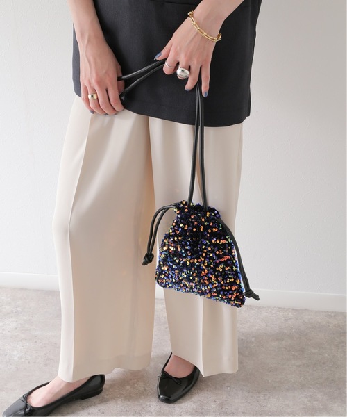 B.C STOCK（ベーセーストック）の「《追加》スパンコール巾着（ショルダーバッグ・レディース・ブラック/その他/シルバー・FREE）」の16枚目の写真