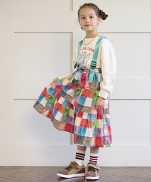 HOGAN RANCH WEAR | ソウガラネルサスペンダースカート（kids/S～LL）(スカート)