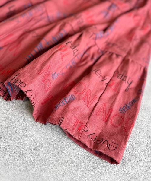 HOGAN RANCH WEAR（ホーガンランチウエア）の「ソウガラネルサスペンダースカート（kids/S～LL）（スカート・キッズ・ブラウン/オレンジ/マルチ・LL/M/L/S）」の10枚目の写真