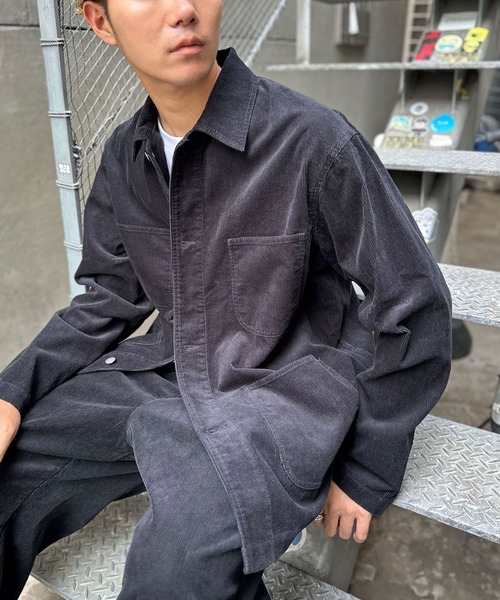 CIAOPANIC（チャオパニック）の「【ZOZO限定】コーデュロイ４ポケットカバーオール（カバーオール・レディース・ライトグレー/ブラック/ピンク/モカ/カーキ・M/XL/L/XS/S）」の11枚目の写真