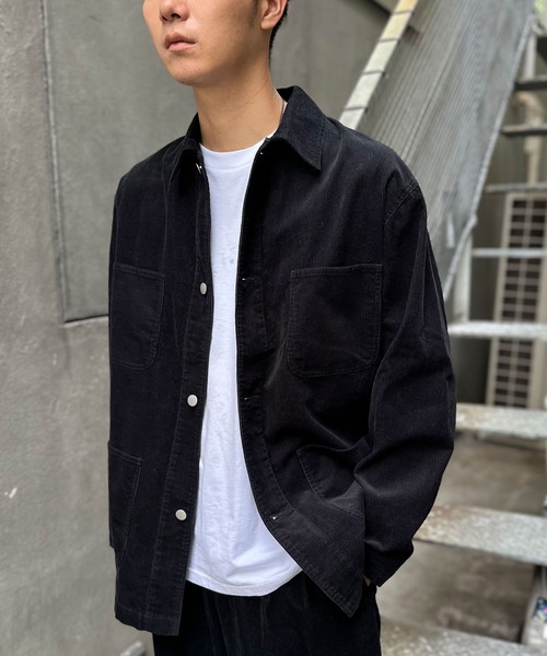 CIAOPANIC（チャオパニック）の「【ZOZO限定】コーデュロイ４ポケットカバーオール（カバーオール・レディース・ライトグレー/ブラック/ピンク/モカ/カーキ・M/XL/L/XS/S）」の12枚目の写真