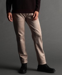NICOLE CLUB FOR MEN | レザーライクスウェード デザイン5ポケットパンツ(その他パンツ)