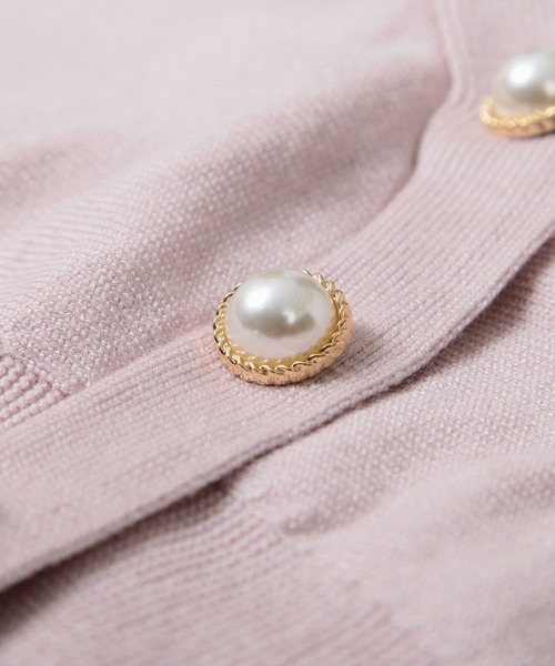 Julia Boutique(ジュリアブティック)の「レイヤード風肩あきニットトップス/23587(ニット/セーター・レディース・ピンク/アイボリー/ブラック・ONE)」の17枚目の写真
