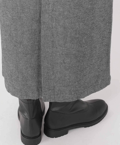 studio CLIP（スタディオクリップ）の「ツイード調タックスカート（スカート・レディース・チャコール/ブラウン/ブラック・LARGE/MEDIUM）」の18枚目の写真