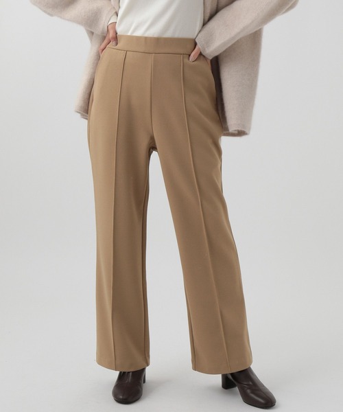Elura(エルーラ)の「サマ見えあったかストレートパンツ(その他パンツ・レディース・ブラック/ベージュ/ホワイト・SMALL/MEDIUM/LARGE/X-LARGE)」の3枚目の写真