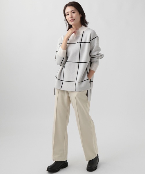 Elura(エルーラ)の「サマ見えあったかストレートパンツ(その他パンツ・レディース・ブラック/ベージュ/ホワイト・SMALL/MEDIUM/LARGE/X-LARGE)」の6枚目の写真