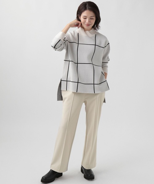 Elura(エルーラ)の「サマ見えあったかストレートパンツ(その他パンツ・レディース・ブラック/ベージュ/ホワイト・SMALL/MEDIUM/LARGE/X-LARGE)」の7枚目の写真