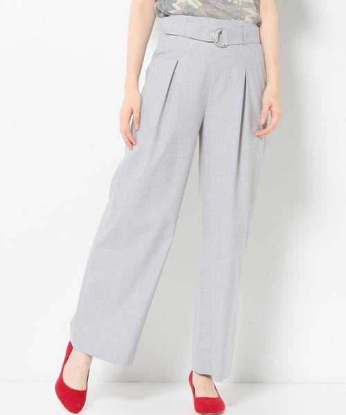 Another Edition(アナザーエディション)の「グレンチェックワイドパンツ/AEBC GLEN/CHK WIDE PT◆(その他パンツ・レディース・グレー・MEDIUM/SMALL)」の1枚目の写真
