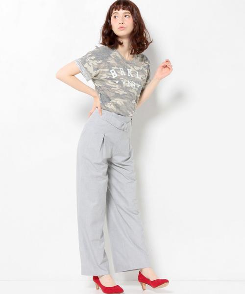 Another Edition(アナザーエディション)の「グレンチェックワイドパンツ/AEBC GLEN/CHK WIDE PT◆(その他パンツ・レディース・グレー・MEDIUM/SMALL)」の10枚目の写真
