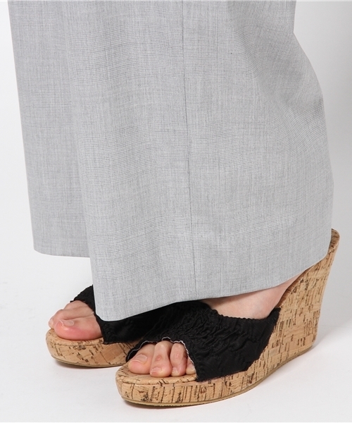 Another Edition(アナザーエディション)の「グレンチェックワイドパンツ/AEBC GLEN/CHK WIDE PT◆(その他パンツ・レディース・グレー・MEDIUM/SMALL)」の7枚目の写真