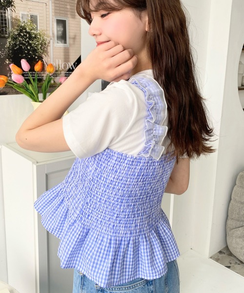 moment+（モーメントプラス）の「サッカーギンガムチェック