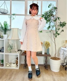 axes femme POETIQUE（アクシーズファムポエティック）の「セミタイトキャミワンピ（ワンピース）」