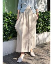 アシンメトリーコクーンスカート