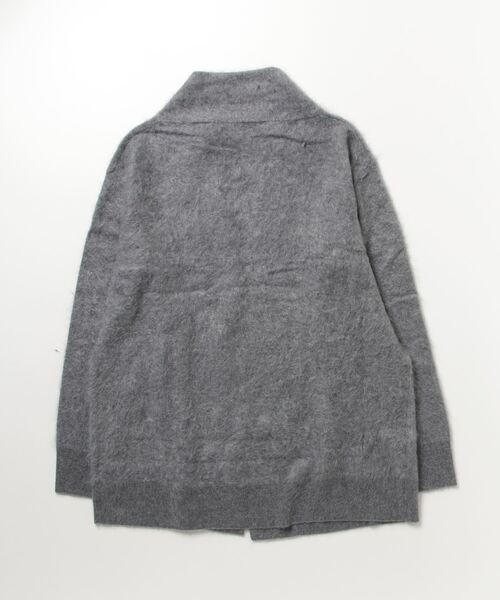 ALLSAINTS(オールセインツ)の「TESSA BRUSHED CASHMERE CARDIGAN | TESSA ブラッシュ カシミヤ カーディガン(カーディガン/ボレロ・レディース・グレー系その他・XS/S/M)」の7枚目の写真