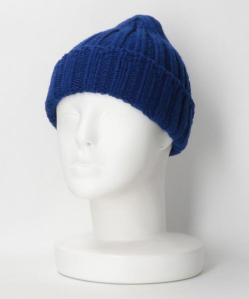 BEAUTY&YOUTH UNITED ARROWS(ビューティーアンドユースユナイテッドアローズ)の「ソフト リブ ワッチキャップ(ニットキャップ/ビーニー・メンズ・クリーム/ブラック/ライトグレー/ロイヤルブルー・FREE)」の16枚目の写真