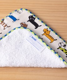 COCO WALK（ココウォーク）の「COCOWALK:ミニハンカチ(おしゃれキャット)（ハンカチ/ハンドタオル・キッズ）」