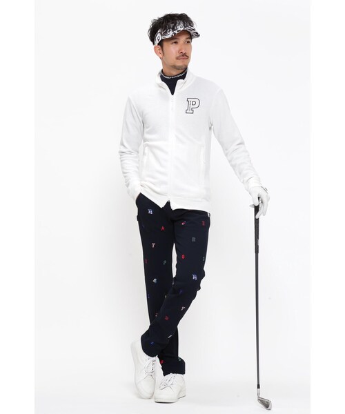 PEARLY GATES】プレミアムウォームポップコーン フルジップ ＜カレッジ