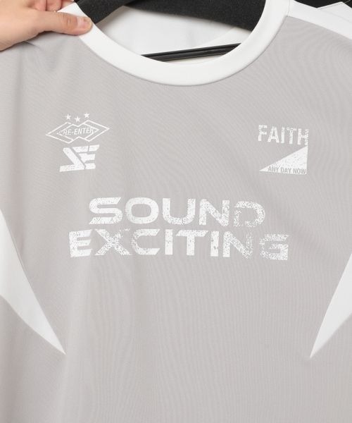 JEANASIS（ジーナシス）の「GamingジャージロンTEE/106989（Tシャツ/カットソー・レディース・ホワイト系その他/ネイビー系/グレー系その他・FREE）」の20枚目の写真