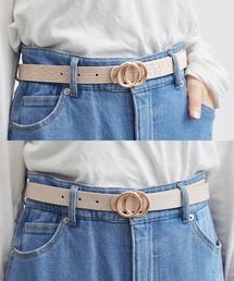 ROPE' PICNIC | 22mmリングバックルギボシリバーシブルベルト(ベルト)