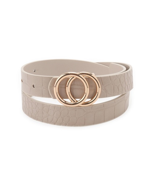 ROPE' PICNIC（ロペピクニック）の「22mmリングバックルギボシリバーシブルベルト（ベルト・レディース・ブラック/ベージュ・FREE）」の8枚目の写真