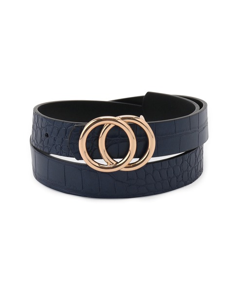 ROPE' PICNIC（ロペピクニック）の「22mmリングバックルギボシリバーシブルベルト（ベルト・レディース・ブラック/ベージュ・FREE）」の9枚目の写真