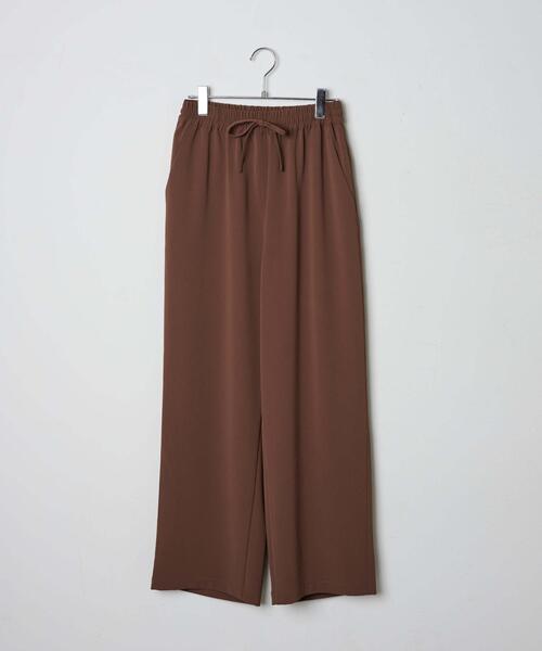 WEGO（ウィゴー）の「WEGO/カラーイージーパンツ（スウェットパンツ・レディース・ブラウン/ダークグレー/アイボリー/ブラック・MEDIUM/SMALL）」の18枚目の写真