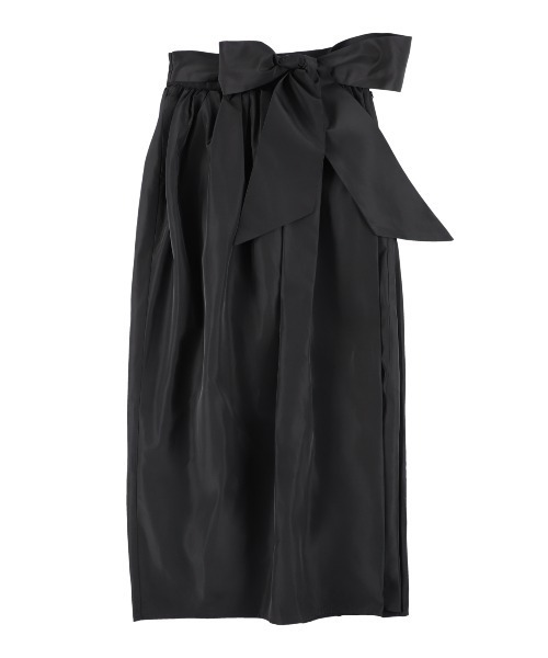 MIRO AMURETTE（ミロアミュレット）の「ribbon cocoon skirt