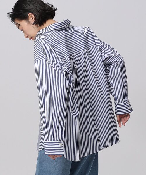 GALLEST（ギャレスト）の「ビッグフォルムシャツ（シャツ/ブラウス・レディース・ホワイト系/ブルー系その他4/ライトブルー/イエロー系その他/グリーン系その他4・38/34）」の17枚目の写真