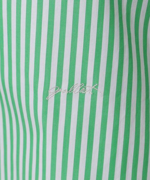 GALLEST（ギャレスト）の「ビッグフォルムシャツ（シャツ/ブラウス・レディース・ホワイト系/ブルー系その他4/ライトブルー/イエロー系その他/グリーン系その他4・38/34）」の21枚目の写真