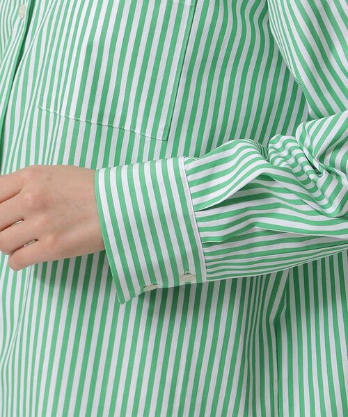 GALLEST（ギャレスト）の「ビッグフォルムシャツ（シャツ/ブラウス・レディース・ホワイト系/ブルー系その他4/ライトブルー/イエロー系その他/グリーン系その他4・38/34）」の14枚目の写真