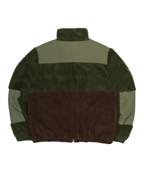 RICHARDSON（リチャードソン）の「【Richardson/リチャードソン】 Panel Fleese Jacket パネルフリースジャケット（その他アウター・メンズ・オリーブ・S/XL/L/M）」の2枚目の写真