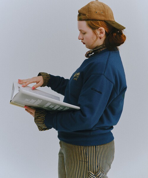 BEAMS BOY（ビームスボーイ）の「【別注】Columbia / Corduroy Cap（キャップ・レディース・ブラウン・X-SMALL）」の5枚目の写真