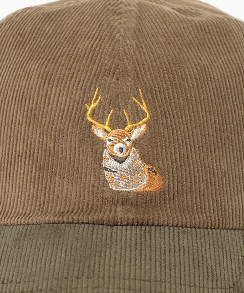 BEAMS BOY（ビームスボーイ）の「【別注】Columbia / Corduroy Cap（キャップ・レディース・ブラウン・X-SMALL）」の9枚目の写真