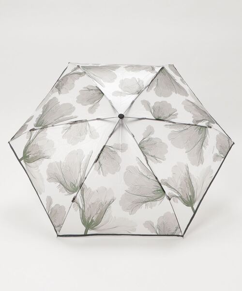 Waterfront（ウォーターフロント）の「memorif. ネオミニ 折 51cm（折りたたみ傘・レディース・マルチ/グレー/グリーン/その他/パープル系その他・FREE）」の9枚目の写真