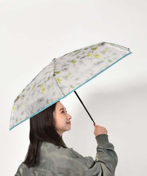 Waterfront（ウォーターフロント）の「memorif. ネオミニ 折 51cm 雨傘（折りたたみ傘・レディース・マルチ/グレー/グリーン/その他/パープル系その他・FREE）」の19枚目の写真
