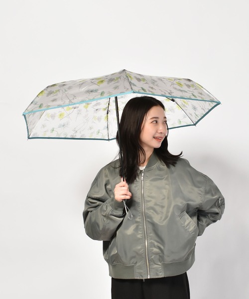 Waterfront（ウォーターフロント）の「memorif. ネオミニ 折 51cm 雨傘（折りたたみ傘・レディース・マルチ/グレー/グリーン/その他/パープル系その他・FREE）」の20枚目の写真