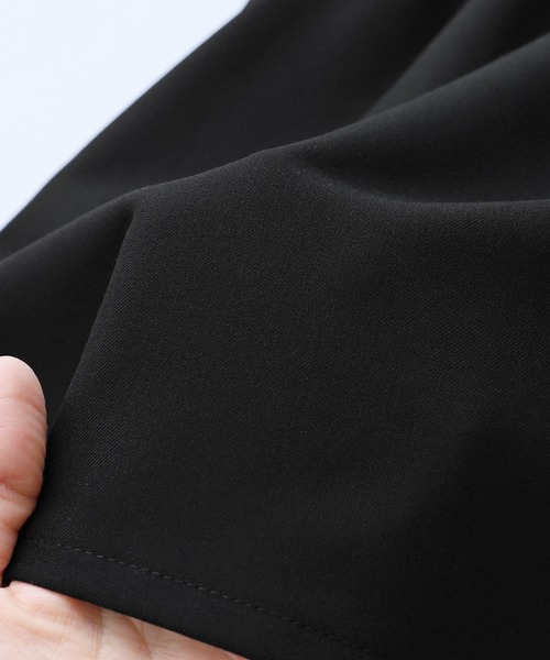 reca(レカ)の「ペプラムベスト×テーパードパンツ2点セット(スーツセット・レディース・ブラック/ブルーグレー/サンドベージュ/ネイビー/ベージュ/グレー・S/M/L/XL)」の13枚目の写真