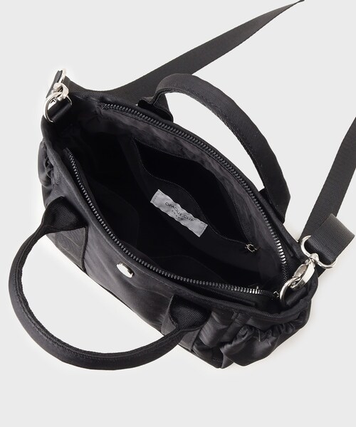 OPAQUE.CLIP（オペークドットクリップ）の「◆【軽量/撥水/2WAY】マルチポケットミニトートバッグ（トートバッグ・レディース・ブラック/ライトベージュ/グレー・00）」の11枚目の写真