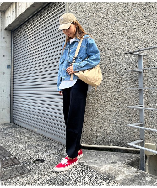 anap mimpi(アナップミンピ)の「切替 BIG ポケット デニム ジャケット(デニムジャケット・レディース・ライトブルー・FREE)」の19枚目の写真