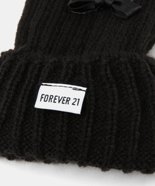 FOREVER 21（フォーエバー トゥエンティーワン）の「ミニリボンレッグウォーマー（レッグウォーマー・レディース・ブラック/ホワイト・FREE）」の8枚目の写真