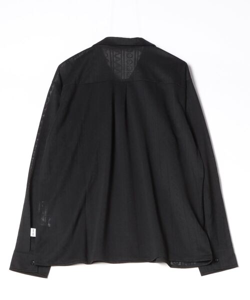Student Apathy（スチューデントアパシー）の「student apathy sheer shirts（シャツ/ブラウス・メンズ・オフホワイト/ブラック・MEDIUM/LARGE）」の3枚目の写真