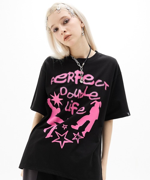 tシャツ BLAH.ロゴTシャツ レディース uricca Tシャツ レディース 春 夏 半袖 おしゃれ プリント ロゴ