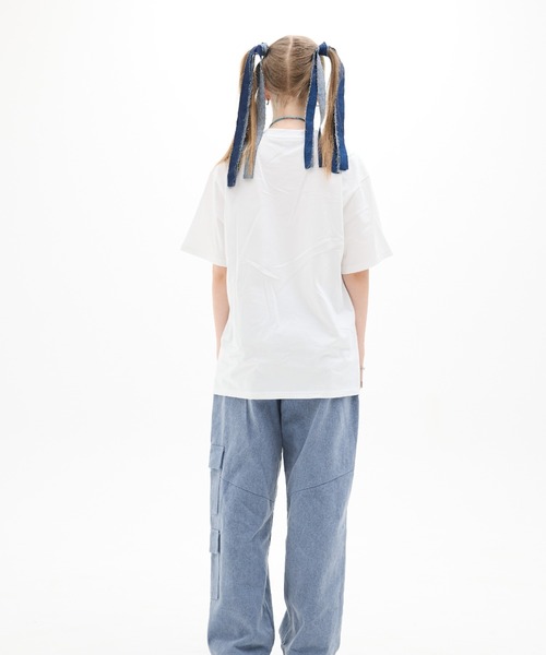 LUVISTRUE(ラヴイズトゥルー)の「DN BOARD TEE(Tシャツ/カットソー・レディース・ブラック/ホワイト・FREE)」の6枚目の写真