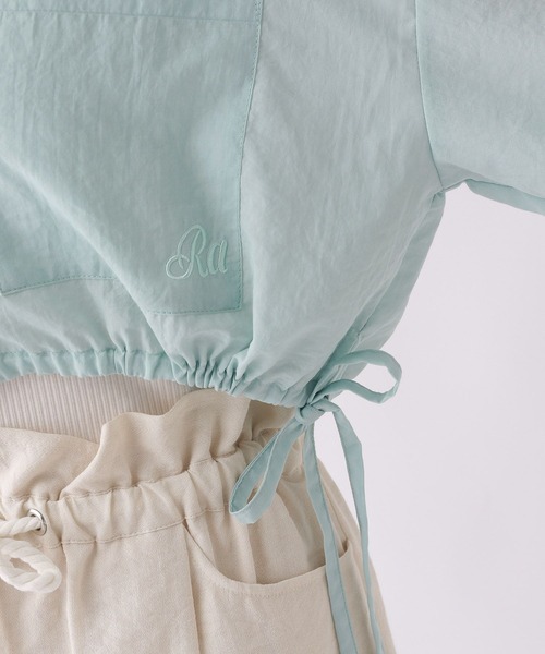 repipi armario（レピピ アルマリオ）の「スソドロストショートシャツ（シャツ/ブラウス・キッズ・ブルー/ピンク/ホワイト・MEDIUM/SMALL/LARGE）」の14枚目の写真