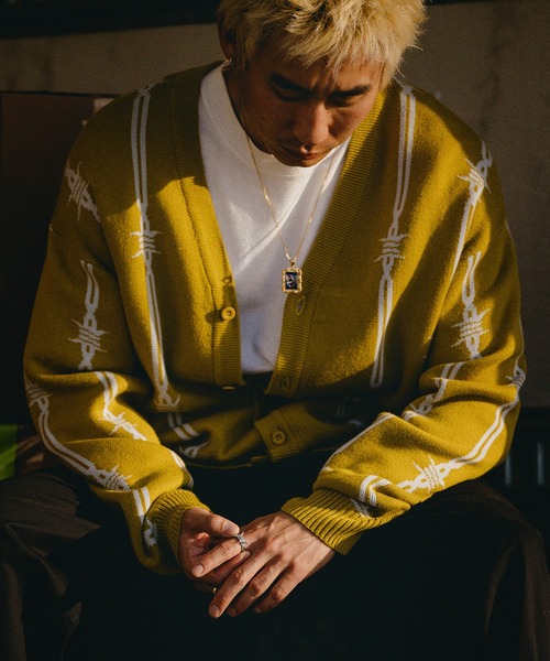 HUF（ハフ）の「BARBED WIRE PENDANT / HUF ハフ ペンダント ネックレス（ネックレス・メンズ・ゴールド・O/S）」の2枚目の写真