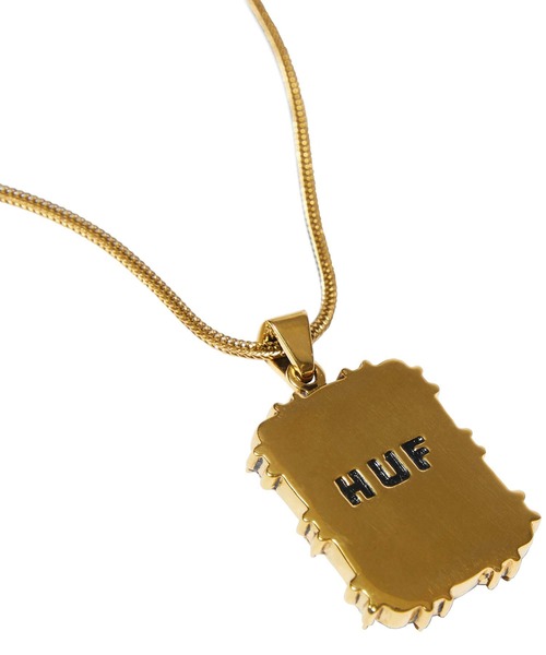 HUF（ハフ）の「BARBED WIRE PENDANT / HUF ハフ ペンダント ネックレス（ネックレス・メンズ・ゴールド・O/S）」の5枚目の写真