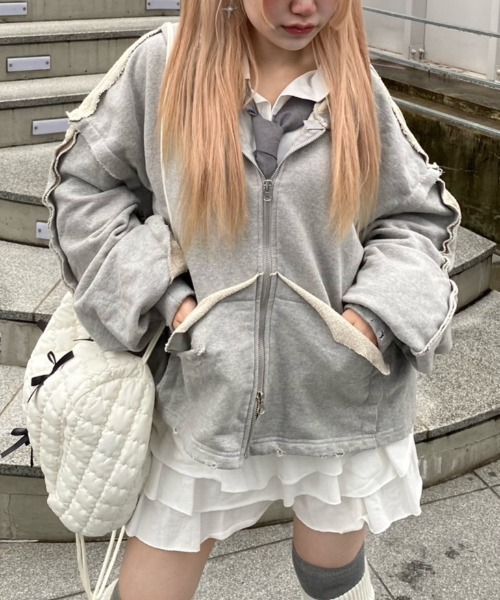 3色 ジャケット 長袖 無地 simple zipper jacket 韓国 楽天市場】中綿ジャケット ダウンコート レディース 「S-3XL