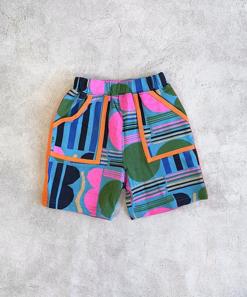 HOGAN RANCH WEAR（ホーガンランチウエア）の「ミニウラケソウガラショートパンツ（80～130cm）（その他パンツ・キッズ・グレー/ライム/マルチ・90/100/110/120/80/95/130）」の4枚目の写真