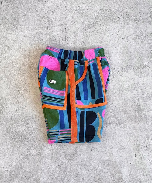 HOGAN RANCH WEAR（ホーガンランチウエア）の「ミニウラケソウガラショートパンツ（80～130cm）（その他パンツ・キッズ・グレー/ライム/マルチ・90/100/110/120/80/95/130）」の5枚目の写真